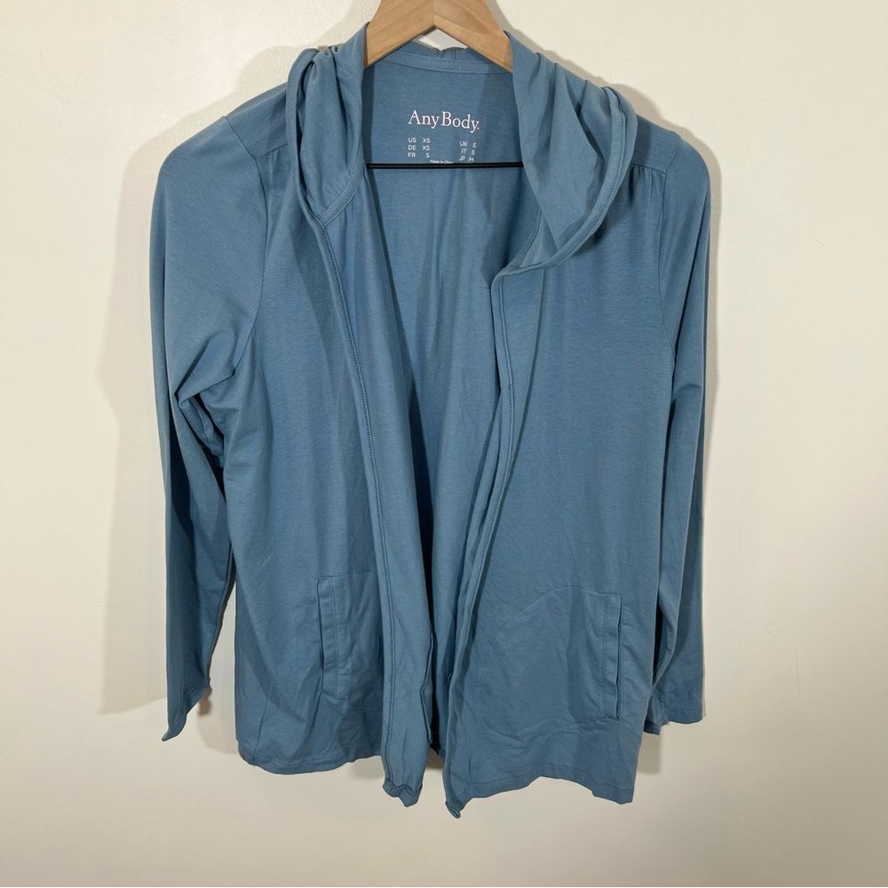NWOT AnyBody Cozy Knit Hooded Cardigan | Size XS